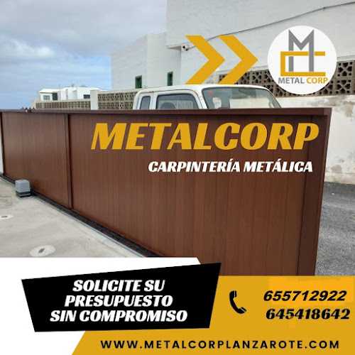 Fotografia tomada fuera de Carpintería Metálica Metalcorp - Herrero en Arrecife, Las Palmas