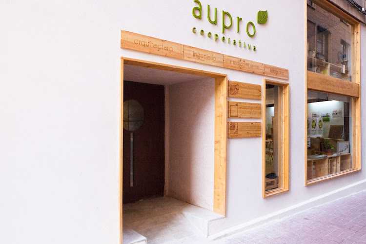 Fotografia tomada fuera de aupro cooperativa - Estudio de arquitectura en Zaragoza, Zaragoza
