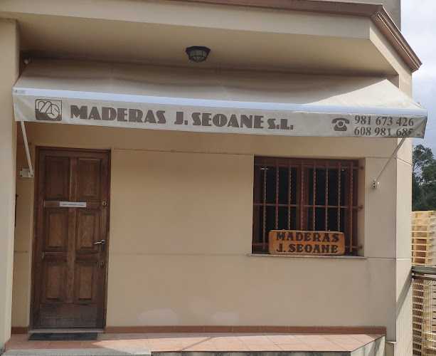 Fotografia tomada fuera de Maderas J. Seoane, S.L. - Establecimiento de venta de madera en A Aroxa, A Coruña