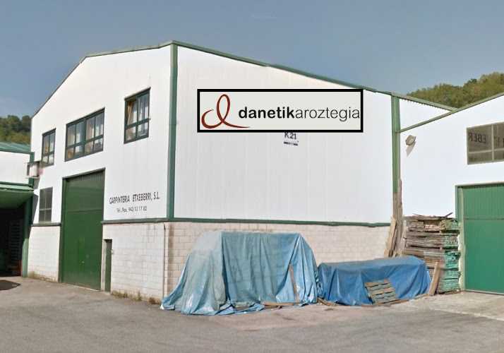 Fotografia tomada fuera de Danetik Aroztegia - Carpintería en Aia, Guipúzcoa