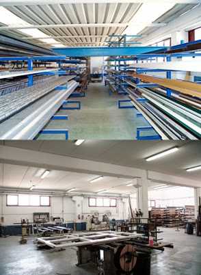 Fotografia tomada fuera de Aluminios Erviti - Carpintería metálica y de aluminio en Irurtzun, Navarra