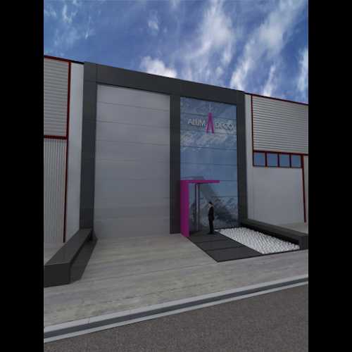 Fotografia tomada fuera de ALUMADECO SL - Carpintería metálica y de aluminio en Borriana, Castellón