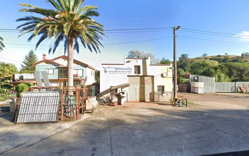 Fotografia tomada fuera de Talleres Quintanilla - Carpintería metálica y de aluminio en Penagos, Cantabria