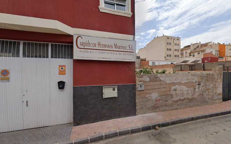 Fotografia tomada fuera de Carpidecor Hermanos Martínez - Carpintería en La Alberca, Murcia