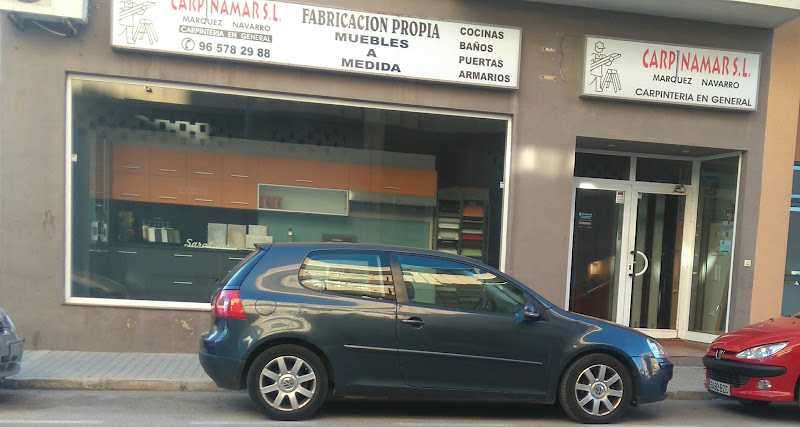 Fotografia tomada fuera de Carpinamar - Carpintería en Dénia, Alicante, Alicante