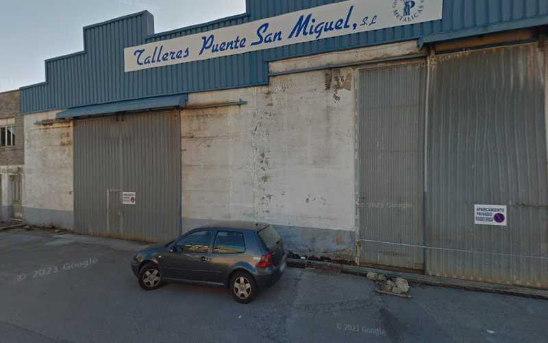 Fotografia tomada fuera de Madespar - Carpintería en Puente San Miguel, Cantabria