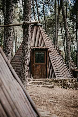 Fotografia tomada fuera de Glamping The Teepee - Cabañas de madera en Mombeltrán, Ávila