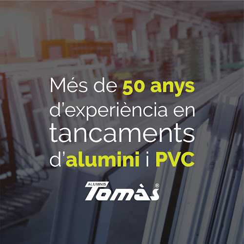 Fotografia tomada fuera de Aluminis Tomàs - Metal·listeria en Mollerussa, Lérida