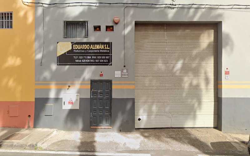 Fotografia tomada fuera de Carpintería Metálica Eduardo Alemán - Carpintería metálica y de aluminio en Valle de Jinamar, Las Palmas
