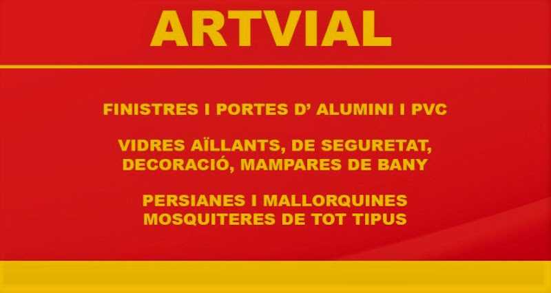 Fotografia tomada fuera de Cristalería Artvial - Carpintería metálica y de aluminio en Cambrils, Tarragona