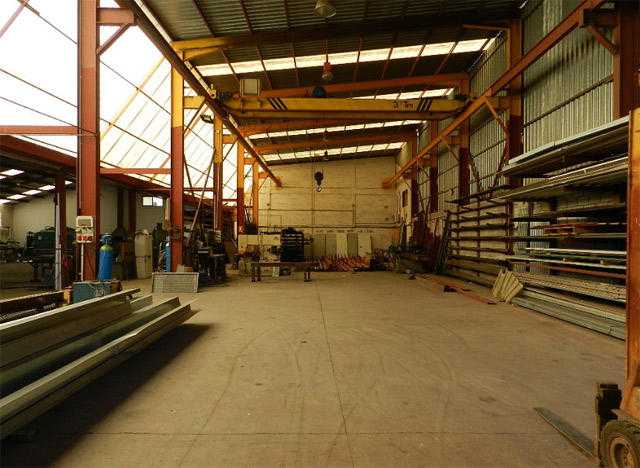 Fotografia tomada fuera de Talleres Diago - Carpintería metálica y de aluminio en Borja, Zaragoza
