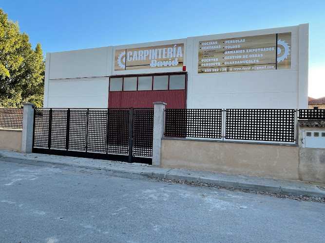 Fotografia tomada fuera de Carpintería David Villaroya. Santa Eulalia - Carpintería en Santa Eulalia, Teruel