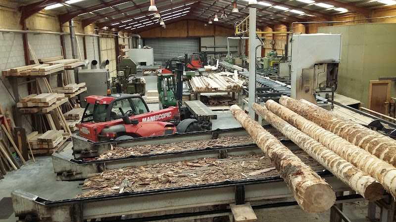 Fotografia tomada fuera de Taller Maderas Jimeno - Aserradero en Iciz, Navarra