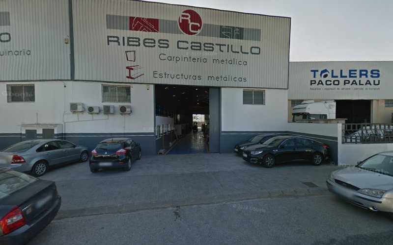 Fotografia tomada fuera de Talleres Ribes Castillo - Taller de metalurgia en Guadassuar, Valencia