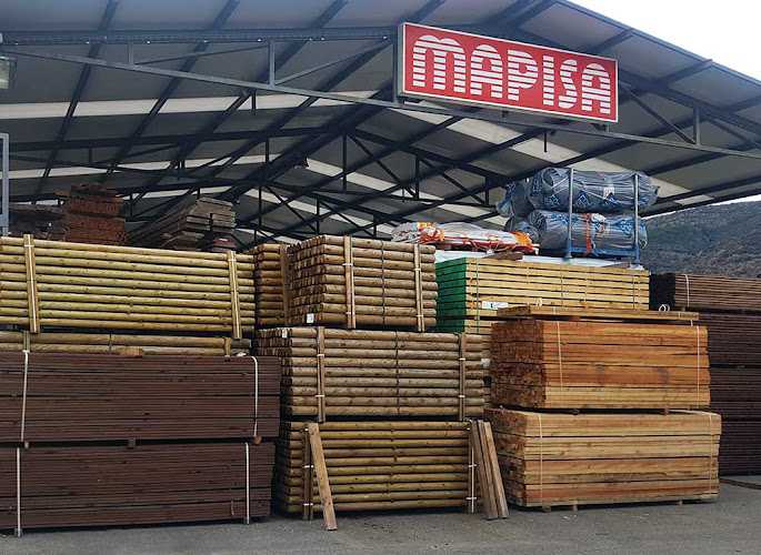 Fotografia tomada fuera de MAPISA - Botiga de materials per a la construcció en El Pla de Sant Tirs, Lérida