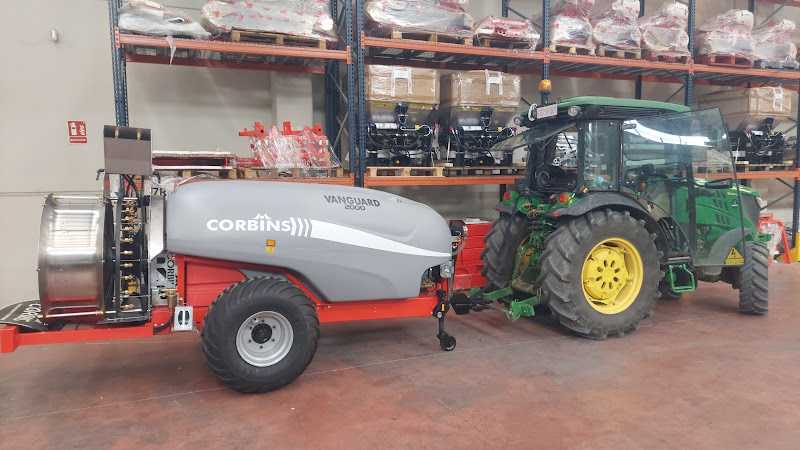 Fotografia tomada fuera de TALLERES CORBINS | Venta y Reparación de Maquinaria Agrícola - Proveïdor d'equips agrícoles en Corbins, Lérida