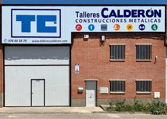 Fotografia tomada fuera de Talleres Calderón Construcciones Metálicas S.L. - Calderería industrial en Épila, Zaragoza