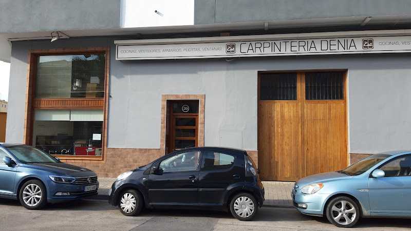 Fotografia tomada fuera de Carpintería Denia - Tienda de armarios en Dénia, Alicante