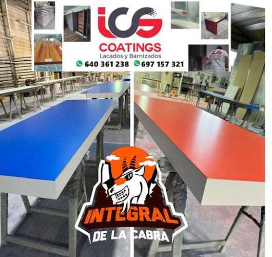 Fotografia tomada fuera de ICS COATINGS Lacados y barnizados - Carpintería en Murcia, Murcia
