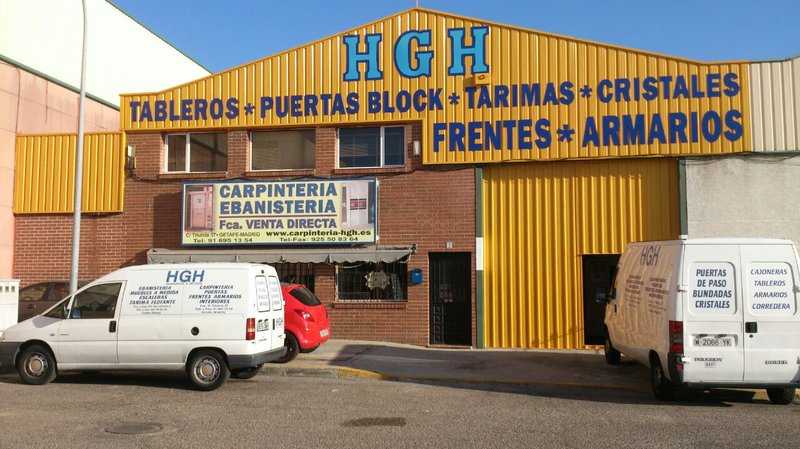 Fotografia tomada fuera de Carpintería - Ebanistería HGH - Tienda de armarios en Getafe, Madrid