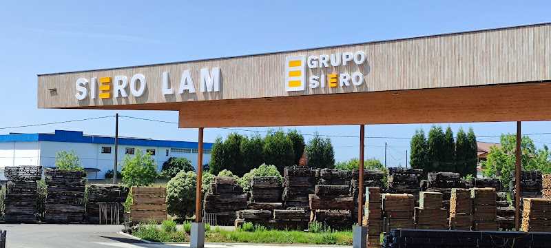 Fotografia tomada fuera de Siero Lam S.A. - Empresa maderera en Fuentespino, Asturias