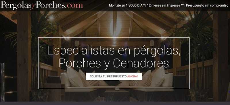 Fotografia tomada fuera de PergolasyPorches - Proveedor de estructuras de jardín en Guadarrama, Madrid