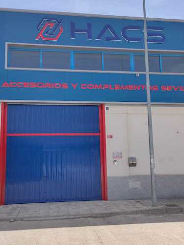 Fotografia tomada fuera de HACS - Empresa de suministros industriales en Santiponce, Sevilla