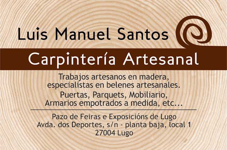 Fotografia tomada fuera de Taller Luis Santos Carpintería Artesanal. - Artesanía en Tirimol, Lugo