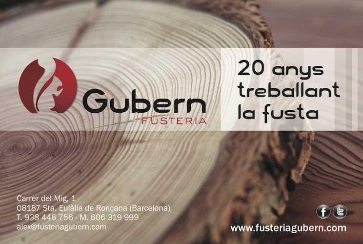 Fotografia tomada fuera de Fusteria Gubern - Carpintería en Santa Eulàlia de Ronçana, Barcelona