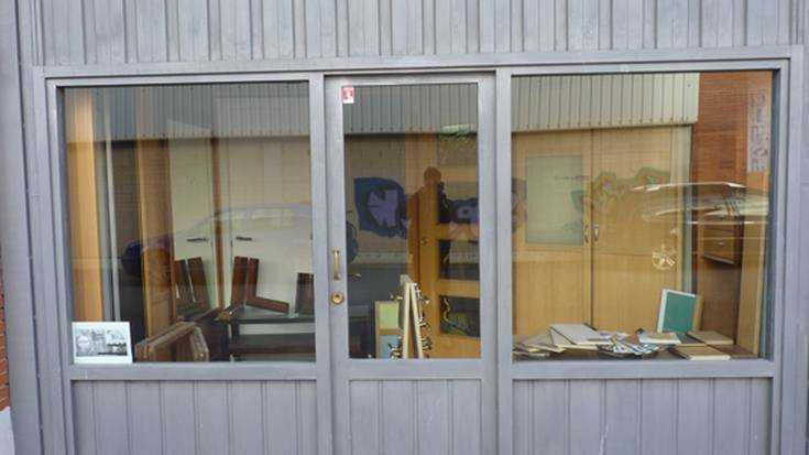 Fotografia tomada fuera de Azkarate Aroztegia - Carpintería en Bergara, Guipúzcoa