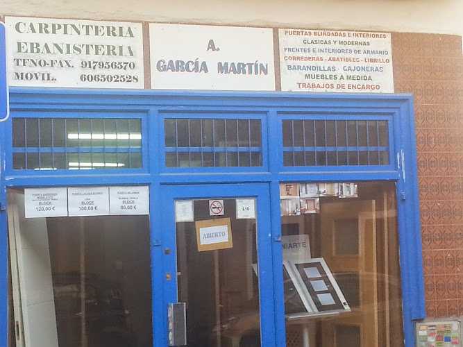 Fotografia tomada fuera de A. Garcia Martin - Carpintería en Madrid, Madrid