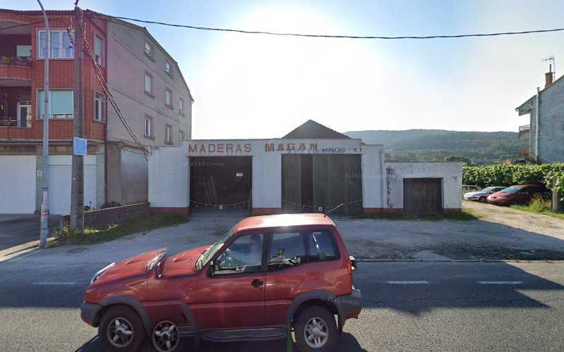 Fotografia tomada fuera de Maderas Magan Hnos, S.L. - Aserradero en Puentecesures, Pontevedra