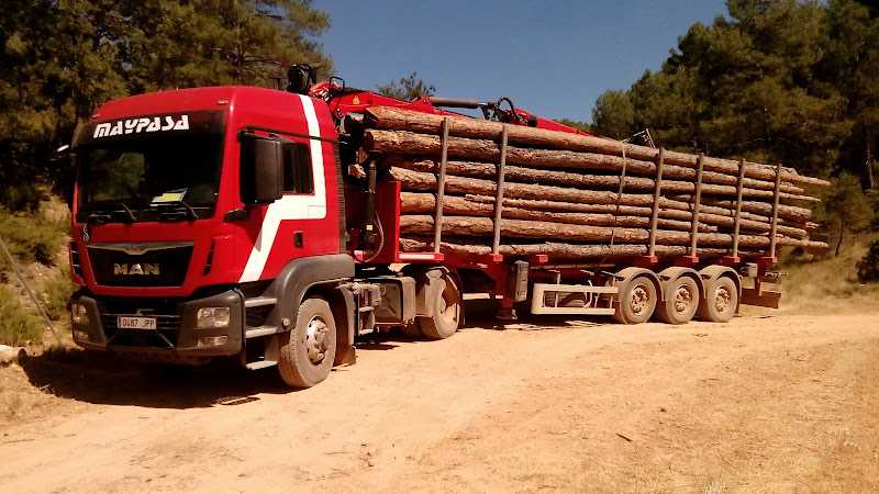 Fotografia tomada fuera de MAYPASA - Aserradero en Arcas, Cuenca