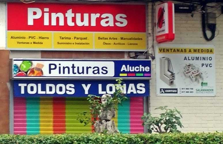 Fotografia tomada fuera de Pinturas Aluche - Tienda de pinturas en Madrid, Madrid