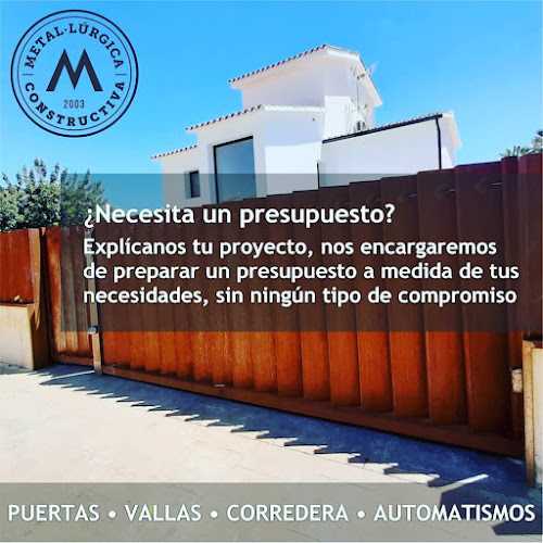 Fotografia tomada fuera de Metalúrgica Constructiva - Carpintería metálica y de aluminio en Sant Joan Despí, Barcelona