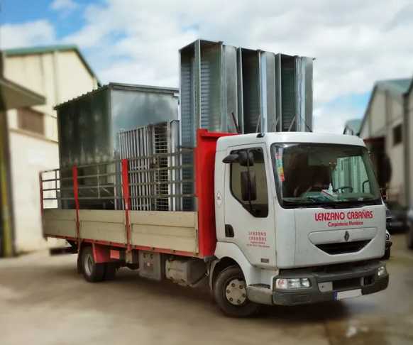 Fotografia tomada fuera de Carpintería Metálica Lenzano y Cabañas - Carpintería metálica y de aluminio en Olite, Navarra
