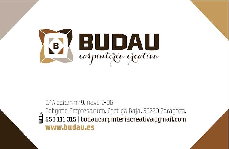 Fotografia tomada fuera de BUDAU CARPINTERIA CREATIVA - Carpintería en Cartuja Baja, Zaragoza