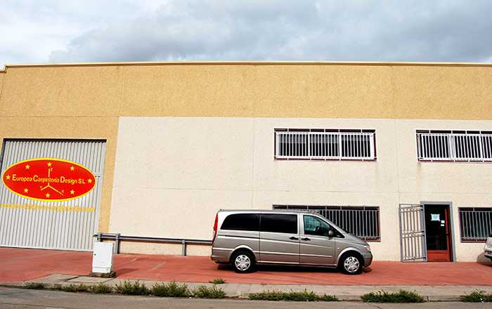 Fotografia tomada fuera de Europea Carpintería Design S.L. - Fabricante de puestos de exhibición en Numancia de la Sagra, Toledo