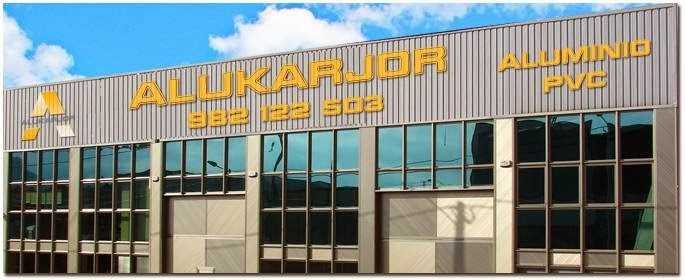 Fotografia tomada fuera de Alukarjor Carpintería de Aluminio y PVC - Carpintería metálica y de aluminio en San Cosme de Barreiros, Lugo