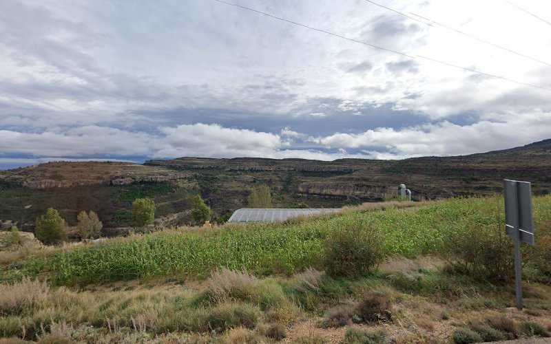Fotografia tomada fuera de Maderas Oliver Sorribas - Aserradero en Cantavieja, Teruel