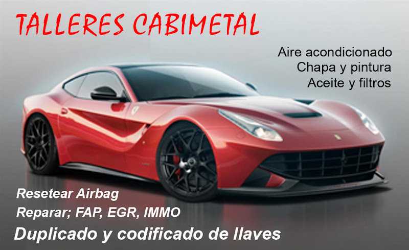 Fotografia tomada fuera de Talleres Cabimetal - Taller de reparación de automóviles en Siete Iglesias de Trabancos, Valladolid
