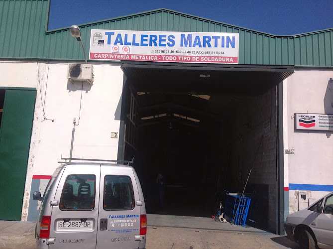 Fotografia tomada fuera de Talleres Martín Carpintería Metálica - Carpintería metálica y de aluminio en Los Palacios y Villafranca, Sevilla