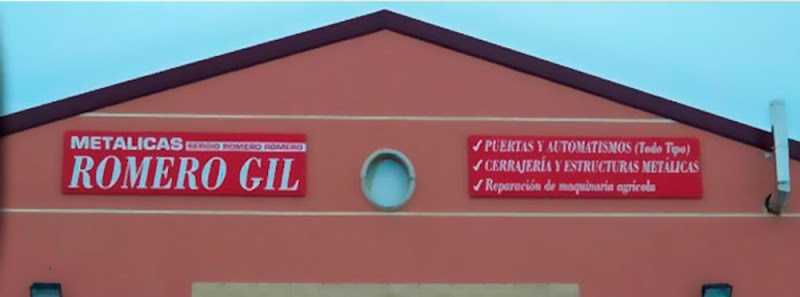 Fotografia tomada fuera de Metálicas y aluminios Romero Gil - Carpintería metálica y de aluminio en El Burgo de Osma, Soria