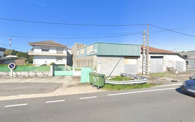 Fotografia tomada fuera de Maderas Empalme S.L. - Aserradero en Cambeo, Orense