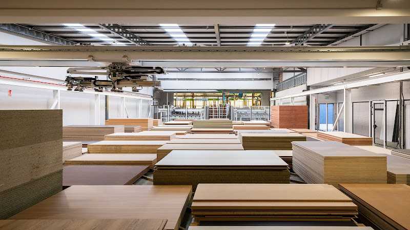 Fotografia tomada fuera de Martinez Otero Contract SL - Fábrica de muebles en A Estrada, Pontevedra