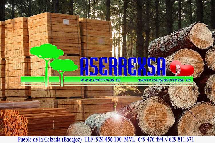 Fotografia tomada fuera de Aserradero Extremeño SA - Aserradero en Puebla de la Calzada, Badajoz